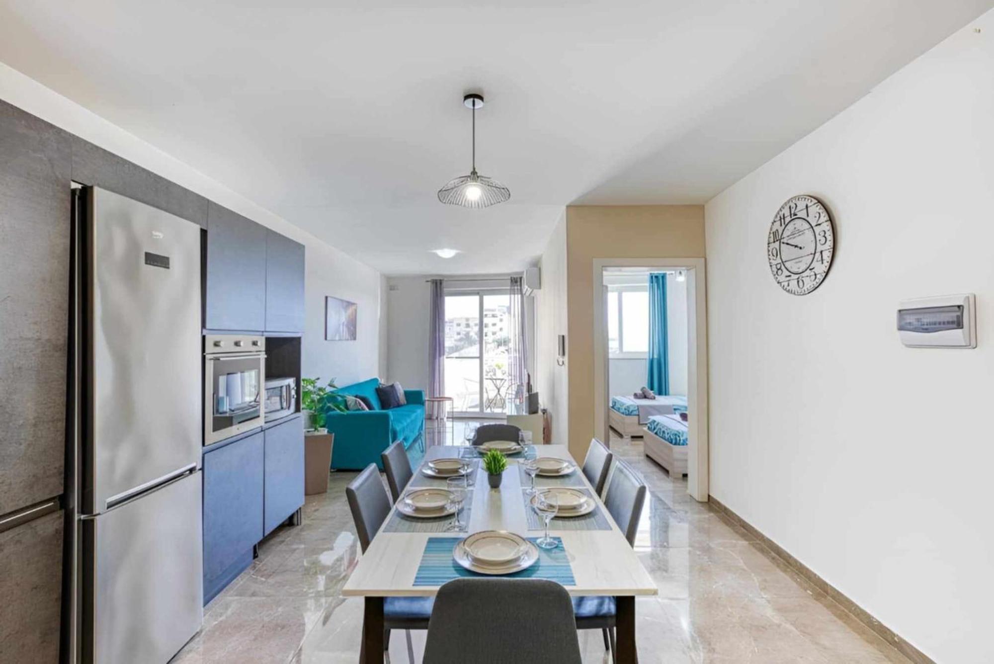 Large, 3 Bedroom Apartment In Marsascala Marsaskala Exteriér fotografie